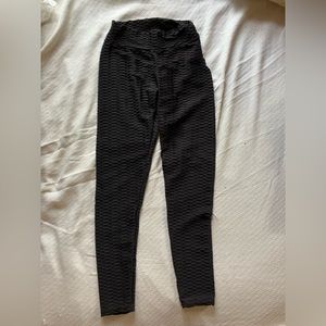 Black tik tok leggings (M)